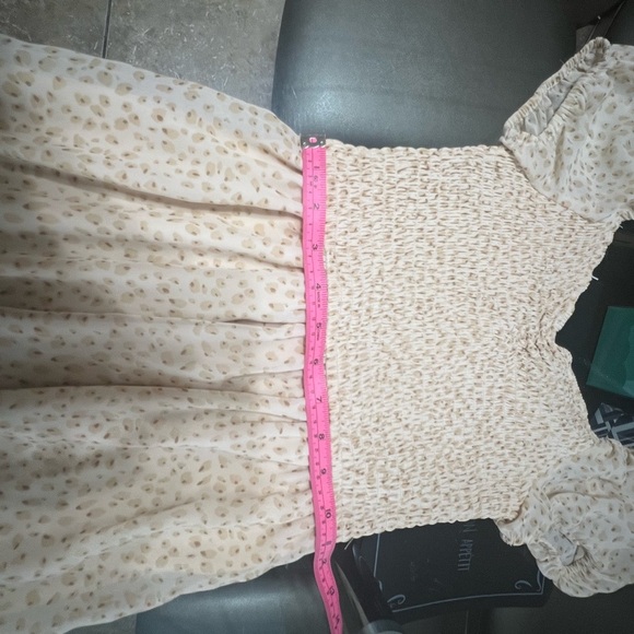 Jessica Simpson Cream Puff Sleeve Sundress - Picture 3 of 4